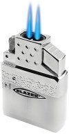 Dual flame torch lighter